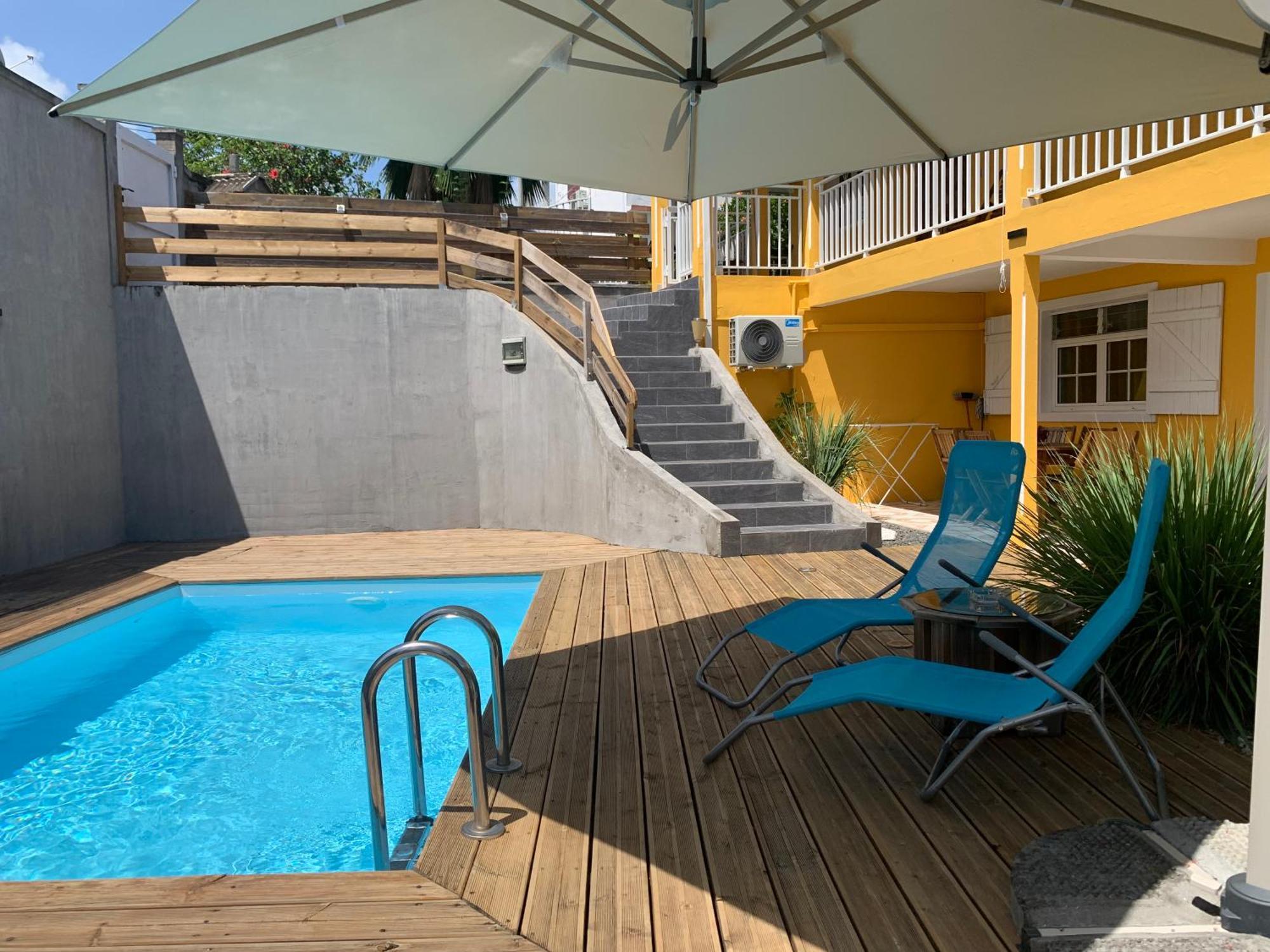 Bas De Villa De 3 Chambres Et Spa Вьё-Абитан Экстерьер фото